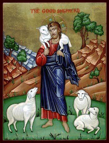 P1091-jesus-christ-good-sheperd-hand-painted-icon